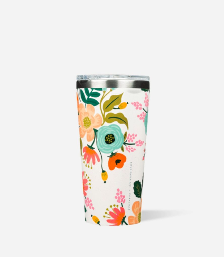 CORKCICLE x Rifle Paper Co. Gloss Cream Tumbler Swirlz
